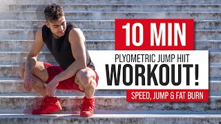 10 Min Explosive Lower Body Workout  Workout To Improve Vertical Jump At Home [upl. by Arykat68]