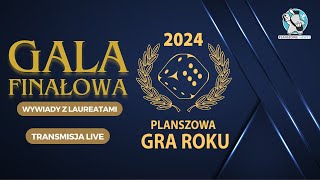 Planszowa Gra Roku 2024  Wywiady z Laureatami i Organizatorami Konkursu  Live [upl. by Eceinert]