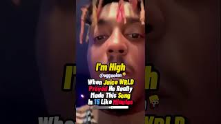 JUICE WRLD PROVES HE MAKES SONGS IN MINUTES [upl. by Eanaj777]