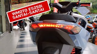 Wmoto ES 250i 2023  Tenaga Moto 5s Sedia Discount [upl. by Nnayllas]