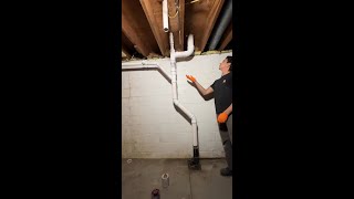 Professional Plumbing Replacing the Main Stack [upl. by Cheslie]