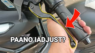 SOLUSYON SA MALALIM NA BRAKE LEVER NI HONDA CLICK V2V3 [upl. by Mukund]