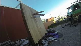 Luchio Luchiani  knife throwing lanzamiento de cuchillos 3mts 5 metros y 7 metros [upl. by Golden]