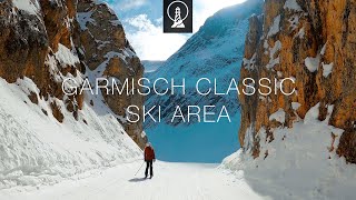 Garmisch Classic Ski Area Zugspitze amp Garmisch Cinematic Travel Video 4K [upl. by Sion]