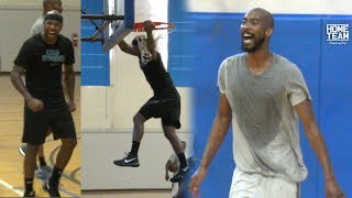 Pascal Siakam Bobby Brown Jaylen Hands Moses Brown Corey Brewer at Rico Hines UCLA Run [upl. by Martina]