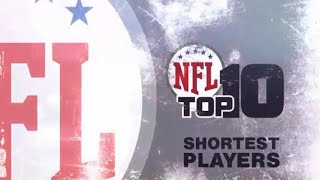 NFL Top 10 Shortest Players [upl. by Padraig]