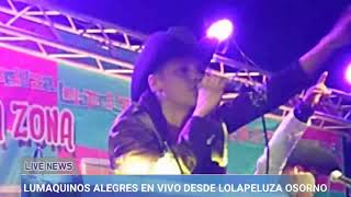 LOS LUMAQUINOS ALEGRES EN VIVO OSORNO [upl. by Zins]