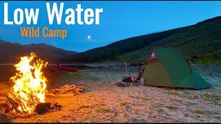 Solo Kayak Wild Camp Scotland Sleeping below the water line scotland wildcamping [upl. by Ellenuahs48]