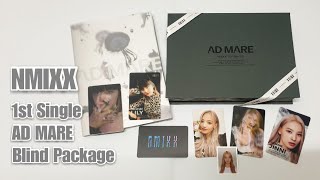 Unboxing NMIXX  AD MARE 1st Single Album Blind Package First Press [upl. by Schoening348]