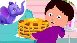 Pancake Day  Nursery Rhyme with Karaoke [upl. by Langham]