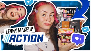 Zkouším LEVNÝ makeup Z ACTIONU Zase [upl. by Hendrickson]