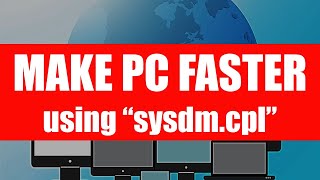 Make PC Faster using SYSDM CPL technique tips [upl. by Eta]