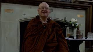 Ajahn Brahm quotWhat is Letting Goquot Guided Med Dhamma Talk and QampA at London Scottish House 201123 [upl. by Erika]