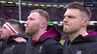 Emotional Wales Anthem at the Principality Stadium  Guinness Six Nations 2022 [upl. by Nimesay]