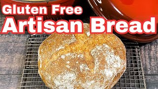 How to Make GLUTEN FREE ARTISAN BREAD with King Arthur Gluten Free Bread Flour [upl. by Marty]