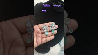 Ad stone earrings collection With premium qualityonlinetrendingearringsadjewelleryshortsnew [upl. by Shaffer499]