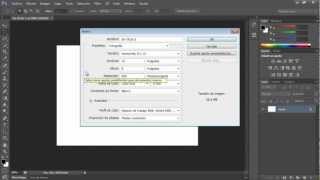 Curso Photoshop CS6 Capítulo 2 Crear Documento con Ajustes Preestablecidos 02 [upl. by Hach]