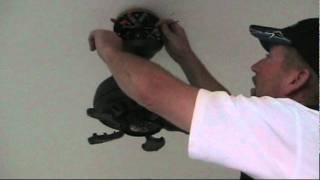 How to Wire and Install a Ceiling Fan [upl. by Ginevra344]