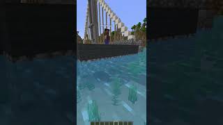 Bridge from China to Taiwan in Minecraft shorts [upl. by Ayatahs]