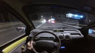 Renault Twingo City Night Drive POV Zagreb [upl. by Nations]