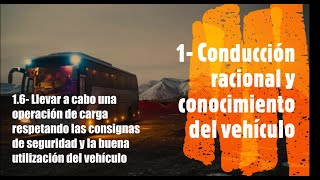 16 Llevar a cabo una operación de carga respetando las consignas de seguridad Curso CAP 🚚🚌 [upl. by Wyly826]