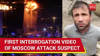 Russian State News Releases Full Interrogation Video of Moscow Terrorist Attack Suspect  Watch [upl. by Nalced587]