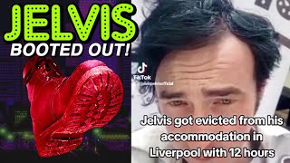 Jelvis BOOTED OUT of Liverpool Squat Elvis Impersonator scammed AGAIN Belfast [upl. by Theodoric]