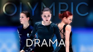 Olimpic Drama 2022  Kamila Valieva Alexandra Trusova Anna Shcherbakova [upl. by Giesecke]