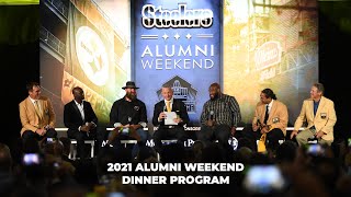 Pittsburgh Steelers Hall of Famers amp Legends speak at the 2021 Alumni Weekend Dinner Program [upl. by Wootten848]