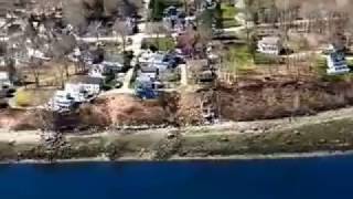 Belfast shoreline overflight south side of Passagassawakeag River to Little River May 1 2013 [upl. by Cadal873]