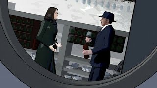 Raymond Reddington amp Elizabeth Keen amp Dembe Zuma animated on the blacklist [upl. by Felix]