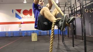 CrossFit rope climbing techniques with Jason Khalipa [upl. by Lunneta730]