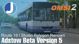 The B10BLE in Adstow  OMSI 2  The Adstow Project  NEW Route 19 [upl. by Riha68]