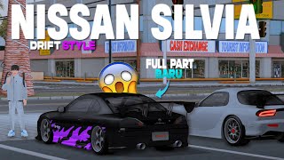 JGRP  AKU MODIF MOBIL S15 KU MENJADI DRIFT STYLE  GTA SAMP ROLEPLAY [upl. by Arehs]