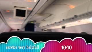 Sunwing airlines Review of airplane service [upl. by Anawek]