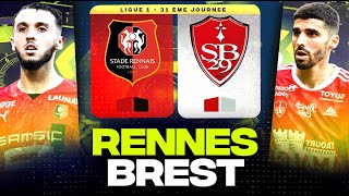 🔴 RENNES  BREST  🔥 Enorme Derby Breton pour lEurope   srfc vs sb29   LIGUE 1  LIVEDIRECT [upl. by Donald]