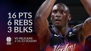 Bismack Biyombo 16 pts 6 rebs 3 blks vs Pelicans 2122 season [upl. by Assyl]