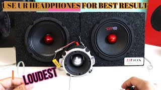 Pioneer TSM650PRO 634 VS DS18 PROGM6B 65 midbass speakers test [upl. by Hallvard]