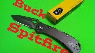 Buck Spitfire Knife Review [upl. by Dnalyag]