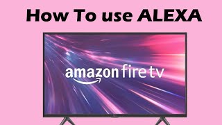 How to use Alexa for Fire TV Stick with Alexa voice remote [upl. by Toffey]