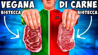 BISTECCA VEGANA vs BISTECCA DI CARNE da VANZAI [upl. by Anadal]