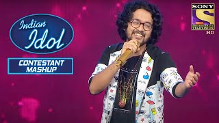 Nihal ने किया Mere Rang Mein Performance Vartika को Dedicate  Indian Idol  Contestant Mashup [upl. by Enirod]