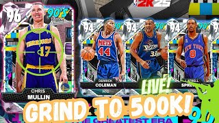 LIVE  Sniping to 1000000 MT in NBA 2K25 90s Drop [upl. by Virgy54]