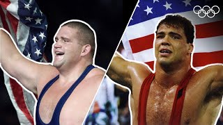 Rulon Gardner amp Kurt Angle on his shock victory over undefeated Alexander Karelin [upl. by Haikezeh]