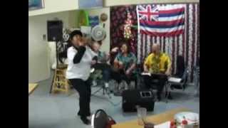 quotAloha No Kalakauaquot hula sung by Auntie Geri [upl. by Eleira]