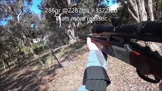 Big Game Rifle Club Competition using the Blaser BBF97 in 93x74R and 7x57R Victoria 02092023 [upl. by Hulbig]