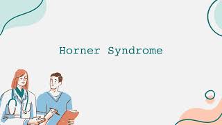 Horner Syndrome [upl. by Yatnohs]