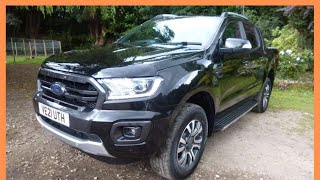 Walk around video of our 2121 Ford Ranger 20 EcoBlue Wildtrak Auto 57000 Miles Full History [upl. by Vokaay830]