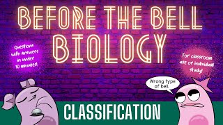 Classification and Taxonomic Groups Before the Bell Biology [upl. by Naji]