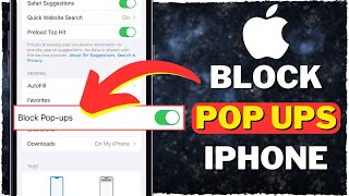 How To Block Pop Ups On iPhone 2024 [upl. by Gnehp]